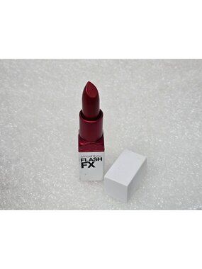 Smashbox SBX Rated Flash FX Lipstick Heated Bold Red Shade Long-Lasting Formula